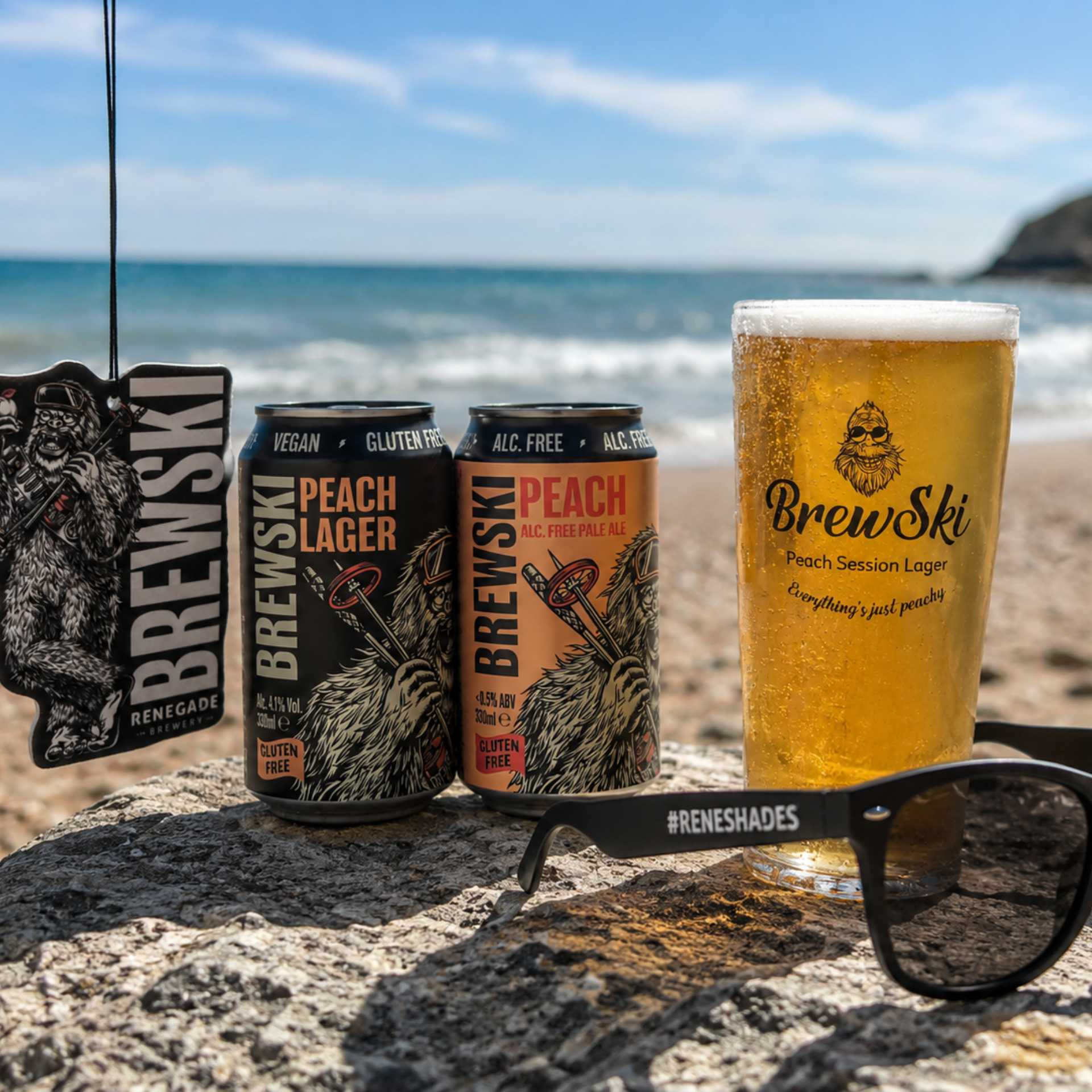 Brewski Peach Lager - Image 4