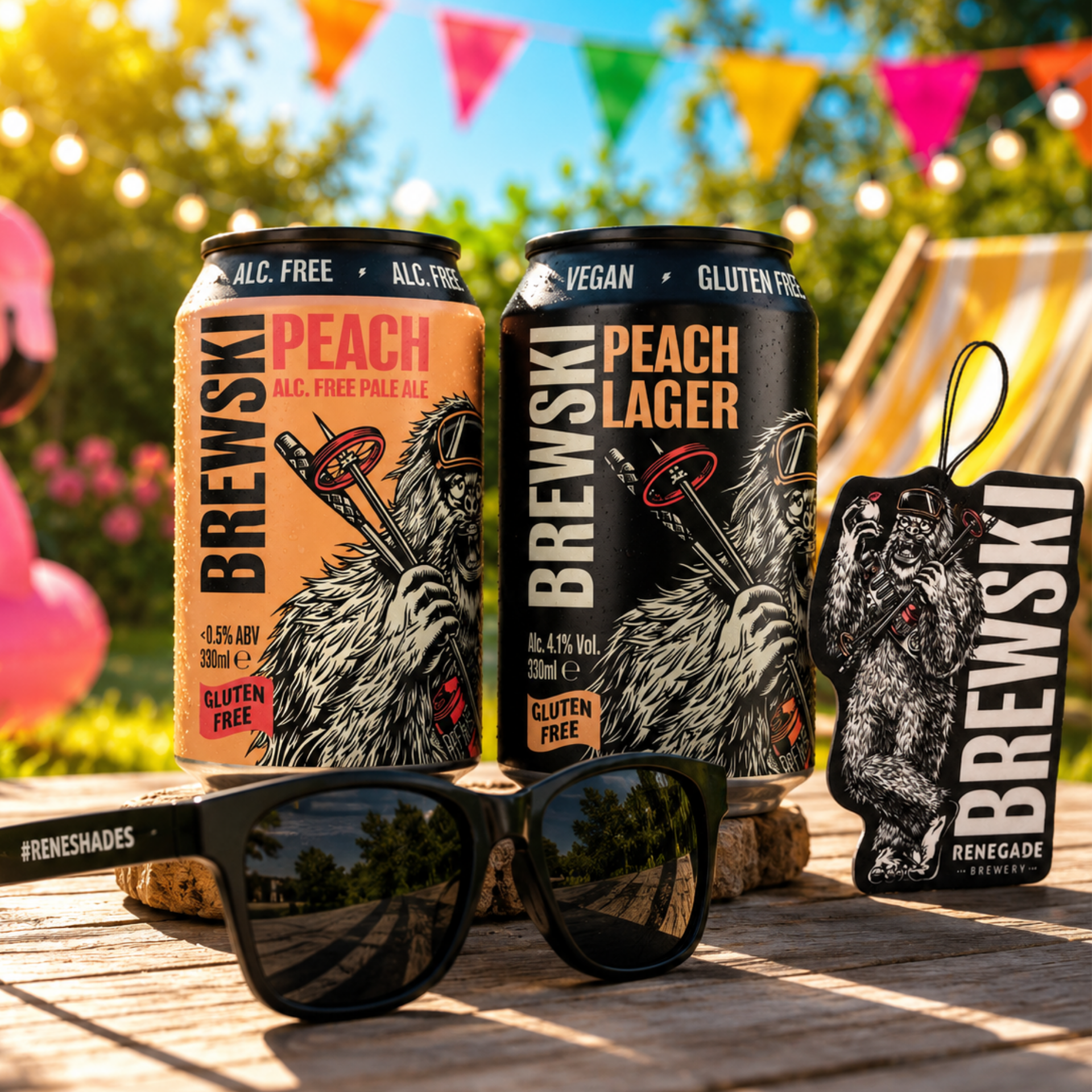 Brewski Peach Lager - Image 2